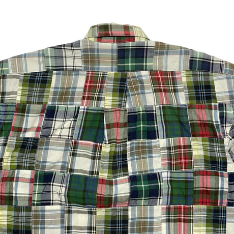 DENIM&SUPPLY RALPHLAUREN　 "CHECK PATCH WORK" L/S SHIRT
