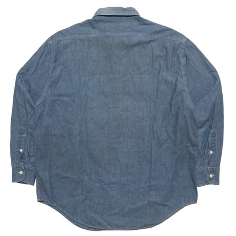 POLO SPORT RALPHLAUREN　"LOGO EMBROIDERY" CHAMBRAY SHIRT