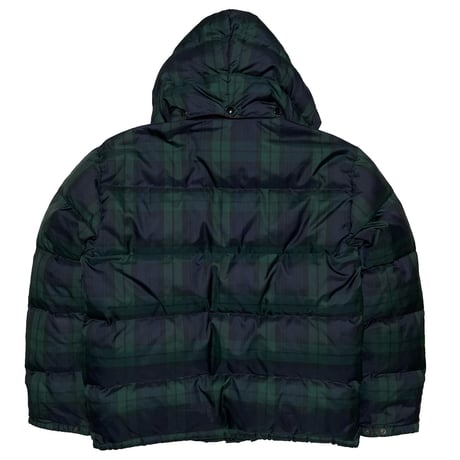 POLO RALPHLAUREN　"BLACK WATCK" DOWN JACKET