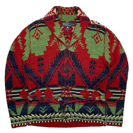 POLO RALPHLAUREN　"DEAD STOCK" NATIVE CARDIGAN