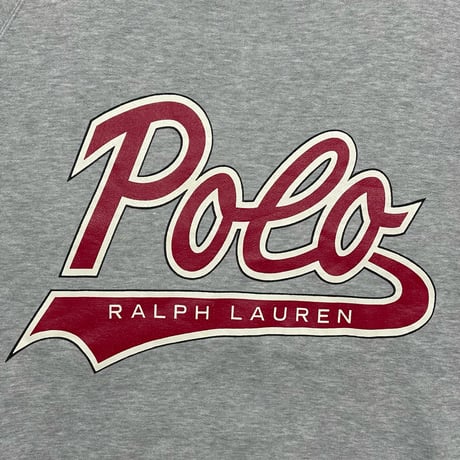 POLO RALPHLAUREN　"SCRIPT LOGO" SWEAT