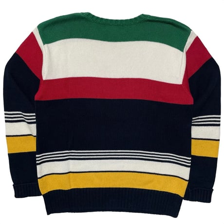 POLO RALPHLAUREN　"STRIPE" SWEATER