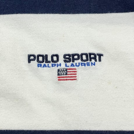 POLO SPORT RALPHLAUREN　"STRIPE" POLO SHIRT