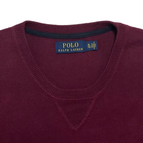 POLO RALPHLAUREN　"POLO" 　LOGO SWEAT