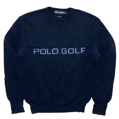 POLO GOLF RALPHLAUREN　"POLO GOLF LOGO" SWEATER