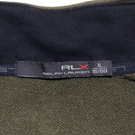 RLX RALPHLAUREN　"HARF-ZIP" SWEAT SHIRT