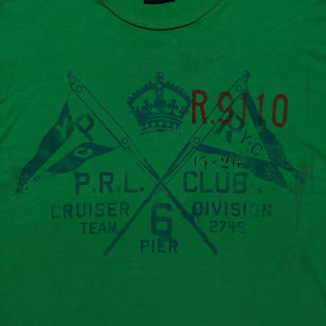 POLO RALPHLAUREN　 "CROSS FLAG" S/S TEE