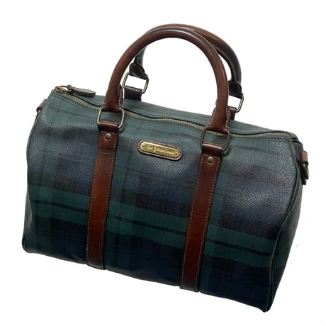 POLO RALPHLAUREN　"BLACK WATCH" DUFFLE BAG