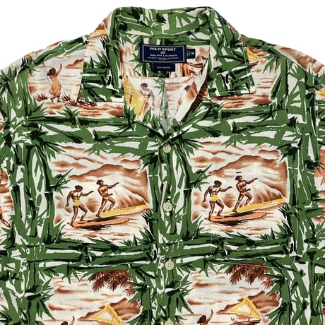 POLO SPORT RALPHLAUREN　"SARFING" ALOHA SHIRT