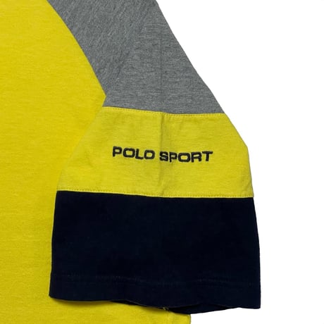 POLO SPORT RALPHLAUREN　"COLOR BLOCK" S/S TEE