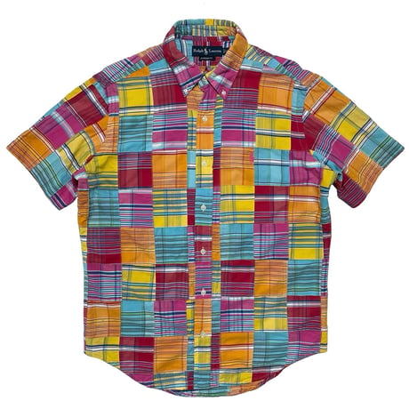 RALPHLAUREN　"PATCH WORK" S/S SHIRT