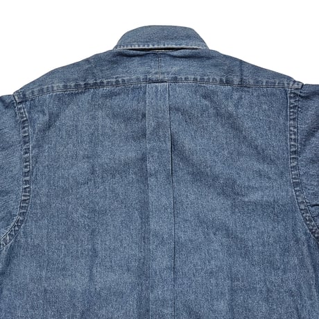 POLO RALPHLAUREN　"DENIM BOTTON DOWN SHIRT" S/S SHIRT