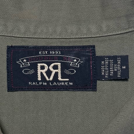 RRL RALPHLAUREN　"HERRINGBONE" OVER SHIRT