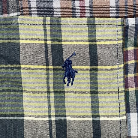 RALPHLAUREN　"PATCH WORK" S/S SHIRT