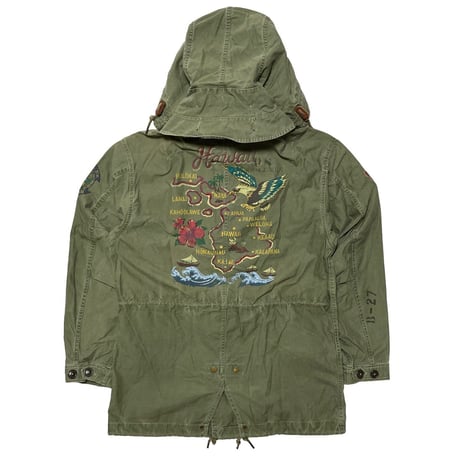 POLO RALPHLAUREN　"PAINTED" FISHTAIL PARKA