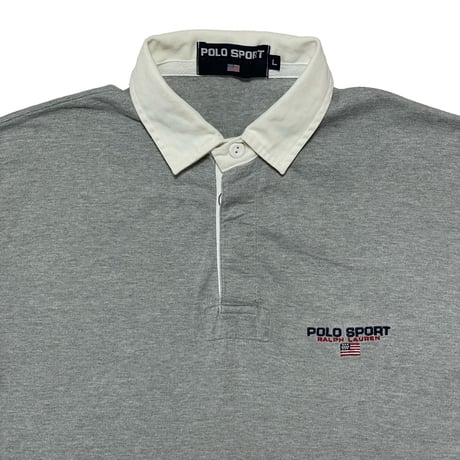 POLO SPORT RALPHLAUREN　"LOGO EMBROIDERY" RUGBY SHIRT