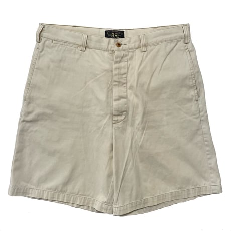 RRL RALPHLAUREN　"BUTTON FLY" CHINO SHORTS