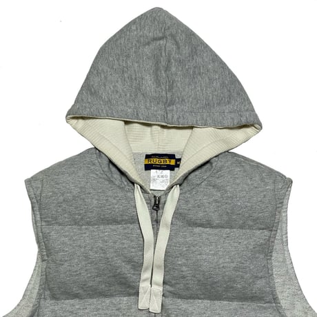 RUGBY RALPHLAUREN　"HOODIE" DOWN VEST