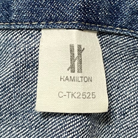 POLO COUNTRY RALPHLAUREN　 "METAL BUTTON" DENIM SHIRT (L)