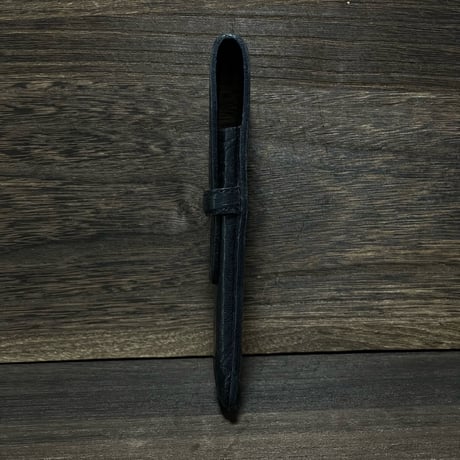POLO RALPHLAUREN　LEATHER PEN CASE (BLACK)