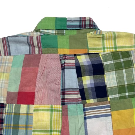 RALPHLAUREN　"PATCH WORK" S/S SHIRT