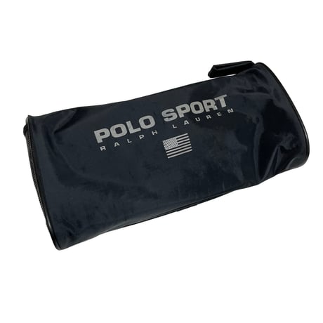 POLO SPORT RALPHLAUREN　"NYLON MESH POUCH" BLACK