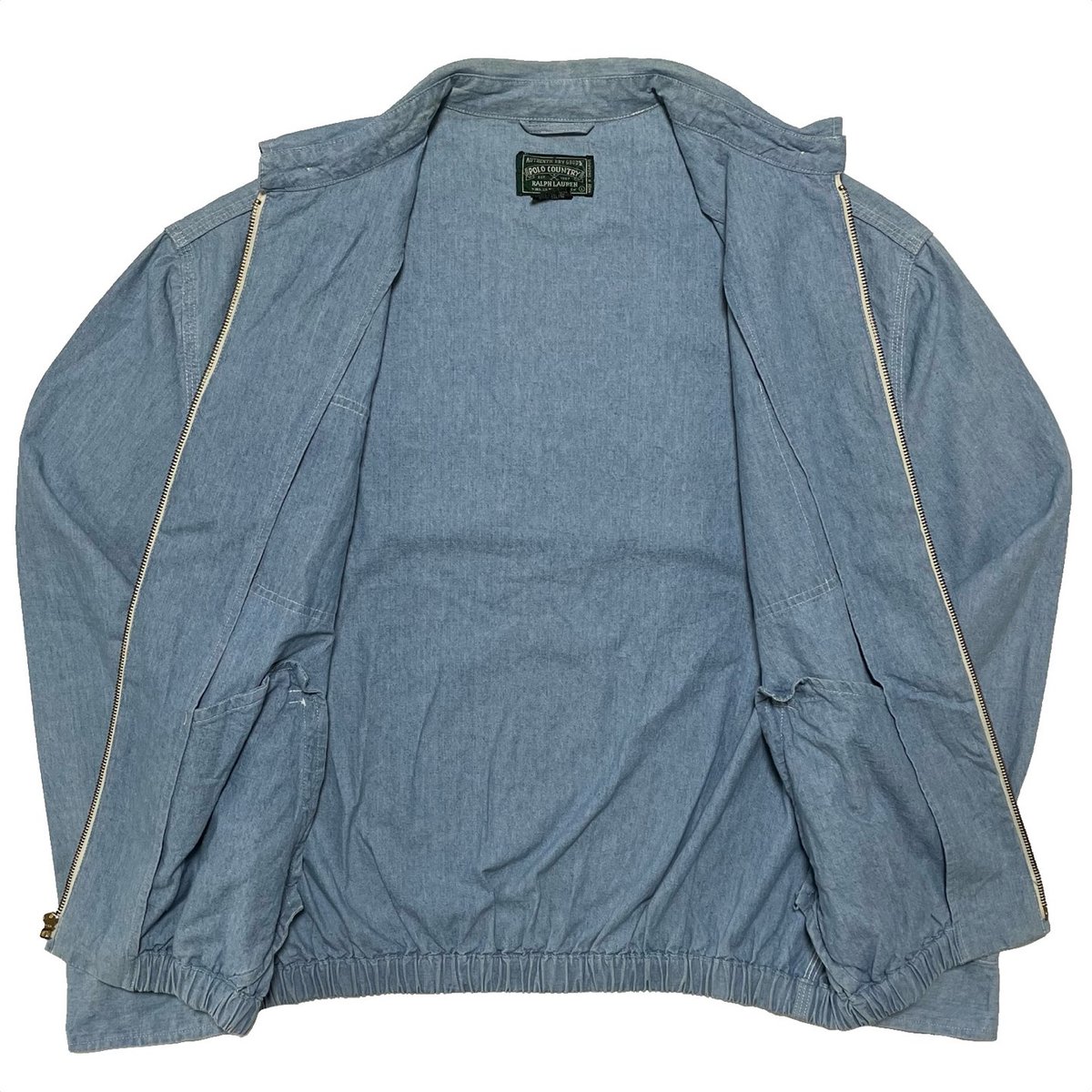 ⭐︎希少⭐︎ 90s POLO COUNTRY シャンブレー スウィングトップ fit=scale-down,w=1200