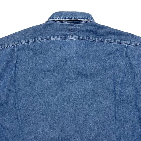 POLO SPORT RALPHLAUREN　 "LOGO EMBROIDERY"  DENIM SHIRT