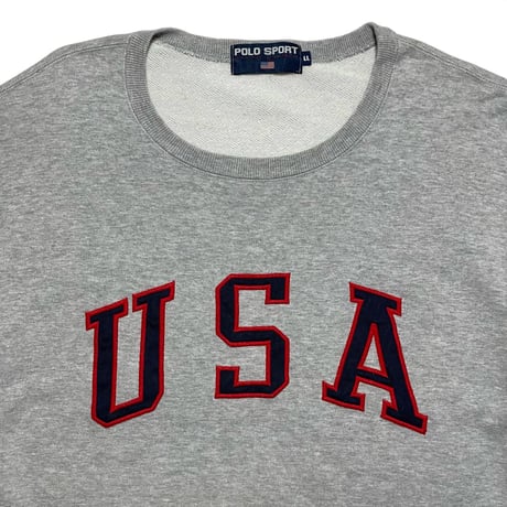 POLO SPORT RALPHLAUREN　"USA PATCH" SWEAT