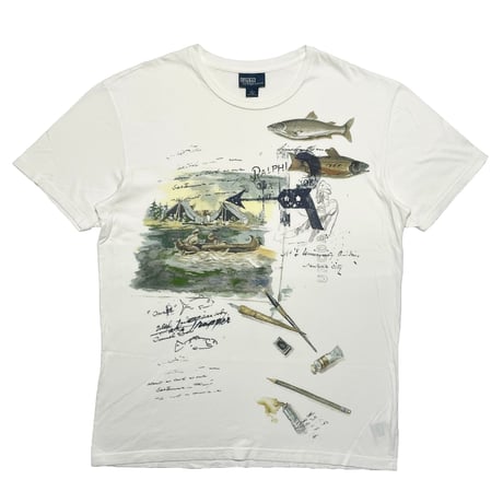 POLO RALPHLAUREN　"FISHING" S/S TEE