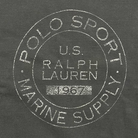 POLO SPORT RALPHLAUREN　"POLO SPORT MARINE SUPPLY" SWEAT