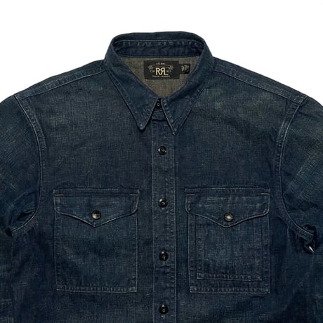 RRL RALPHLAUREN　DENIM WORK SHIRT