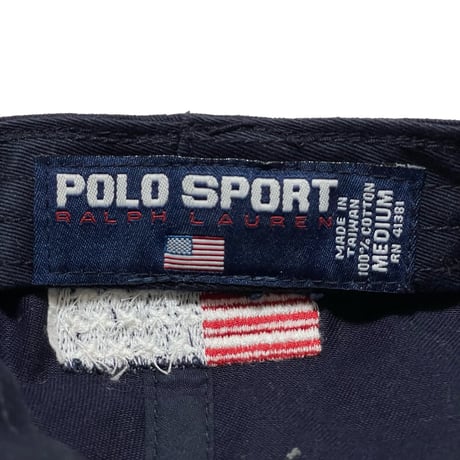 POLO SPORT RALPHLAUREN　"USA FLAG" 6-PANEL CAP