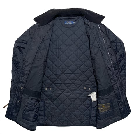 POLO RALPHLAUREN　"CORDUROY COLLAR" QUILTING JACKET