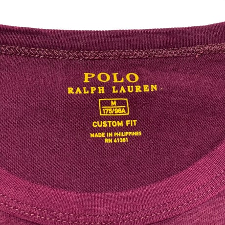 POLO RALPHLAUREN　"BULLDOG" S/S TEE