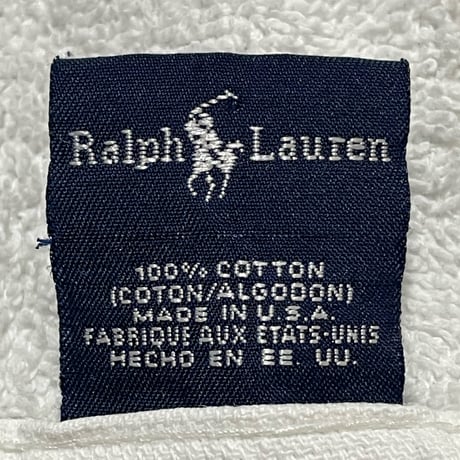 RALPHLAUREN　"POLO RALPHLAUREN" BEACH TOWEL