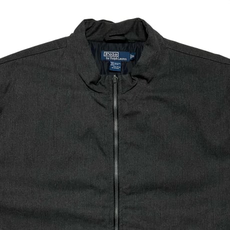 POLO RALPHLAUREN　"CHARCOAL" ZIP-UP JACKET
