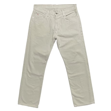 POLO RALPHLAUREN　WHITE DENIM