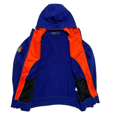 POLO RALPHLAUREN　"COOKIE PATCH" 　ZIP  HOODIE