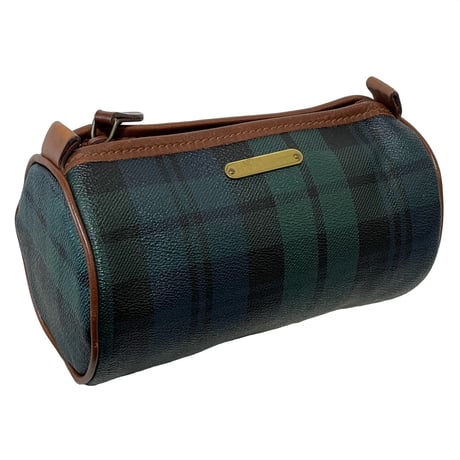 POLO RALPHLAUREN　"BLACK WATCH" BARREL POUCH
