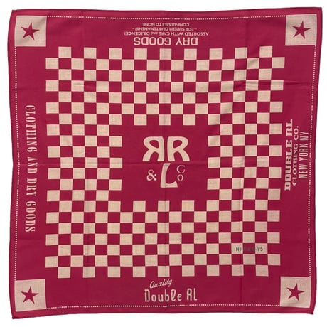 RRL RALPHLAUREN　"CHECKED" BANDANA