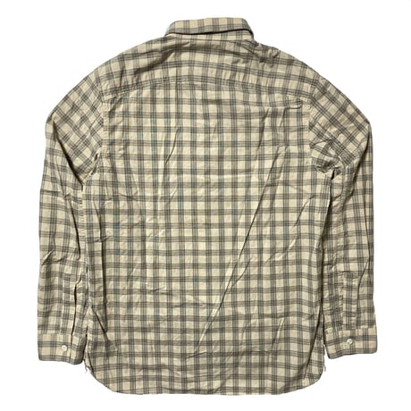 RRL RALPHLAUREN　"CKECKED" DOBBY WORK SHIRT