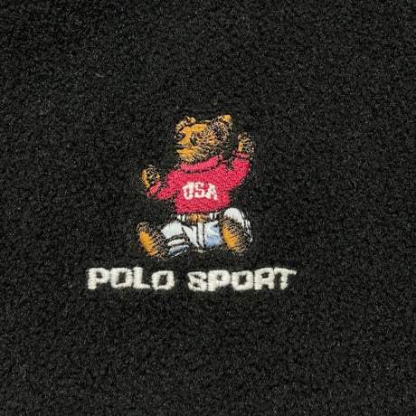POLO SPORT RALPHLAUREN　"MADE IN USA" FLEECE JACKET