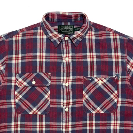 POLO COUNTRY RALPHLAUREN　"PATCH WORK" FLANNEL SHIRT