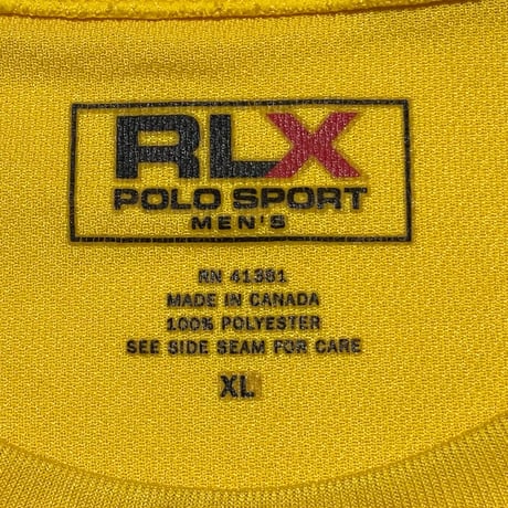 POLO SPORT RALPHLAUREN　 "RLX" NYLON S/S TEE