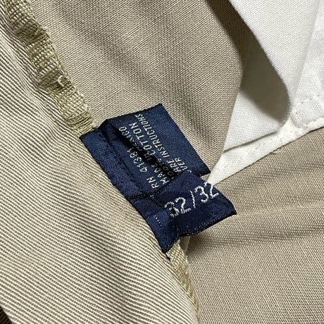 POLO RALPHLAUREN VINTEGE 　"POLO CHINO" ANDREW PANT