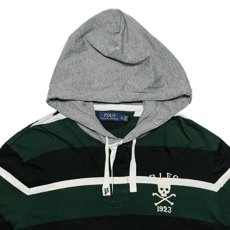 POLO RALPHLAUREN　"HOODIE CUSTOM" RUGBY SHIRT