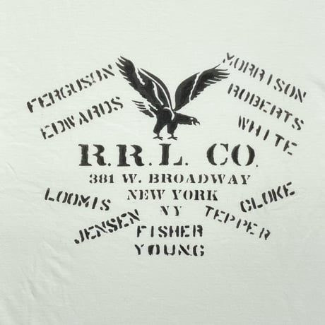 RRL RALPHLAUREN　"LIMITED EDITION" S/S TEE