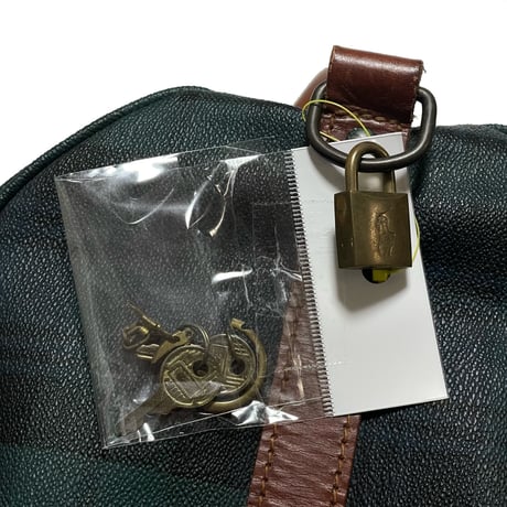 POLO RALPHLAUREN　"BLACK WATCH" BOSTON BAG