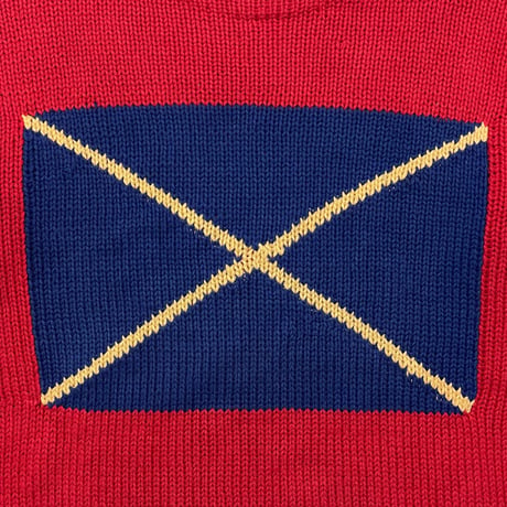 POLO RALPHLAUREN　"90s VINTAGE" HAND KNIT SWEATER